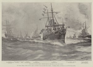 Die Krise in Südafrika, britische Flotte auf der Kap-der-guten-Hoffnung-Station